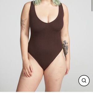 Eva one piece youswim suit espresso